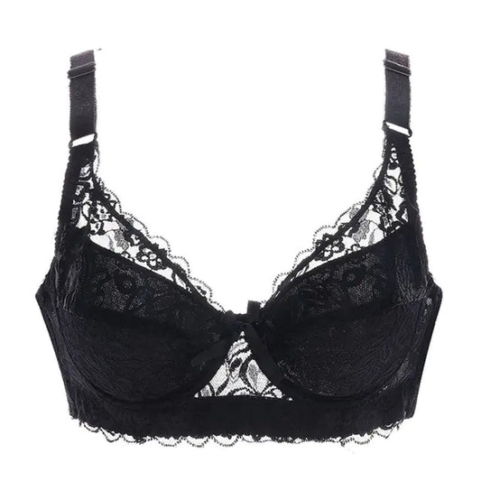 Breathable Lace Push-Up Bra